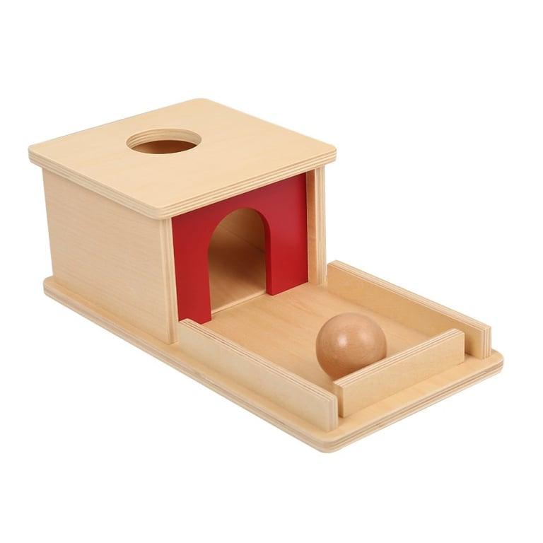 Montessori REU Leader Joy Object Permanence Box With Tray