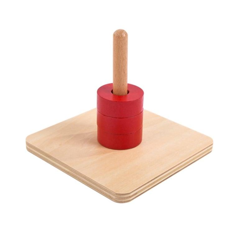 Montessori E&O Montessori Discs on Vertical Dowel