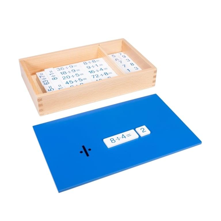 Montessori Alison's Montessori Division Equations and Dividends Box