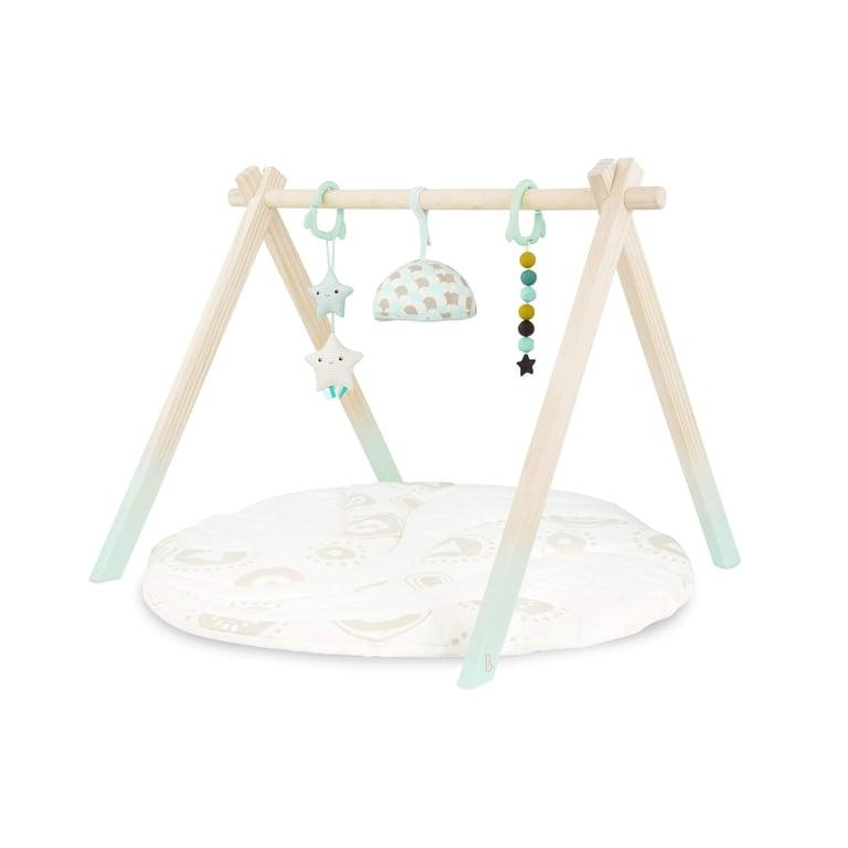 Montessori B. toys Wooden Baby Play Gym Classic