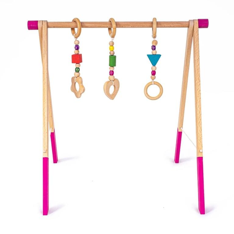 Montessori INGODI Play Gym Pink