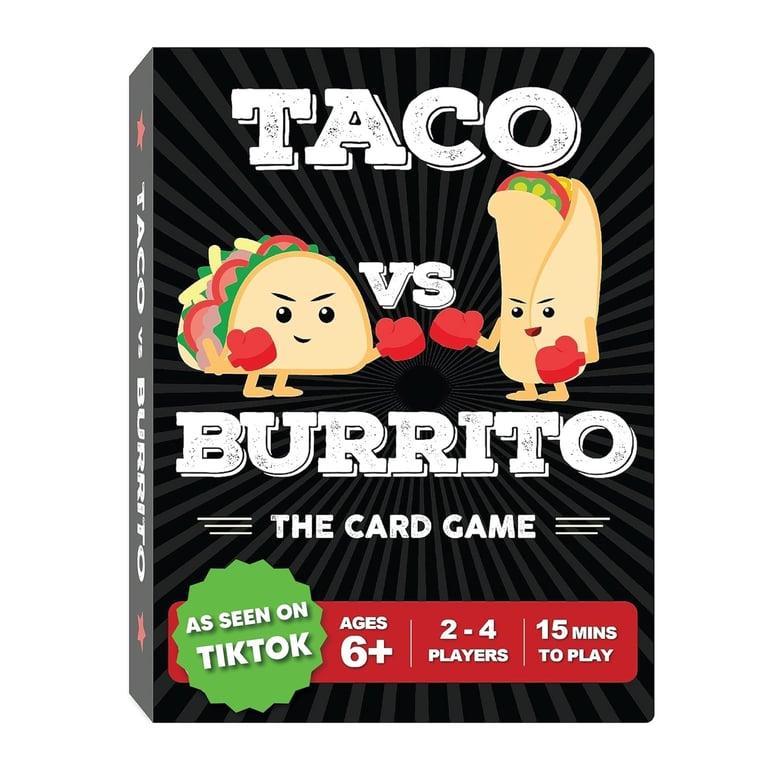 Montessori Taco vs Burrito Strategic Card Game