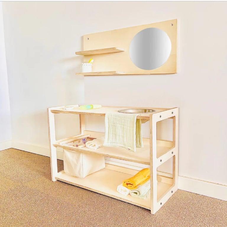 Montessori Simre Kids Self-care Station Only