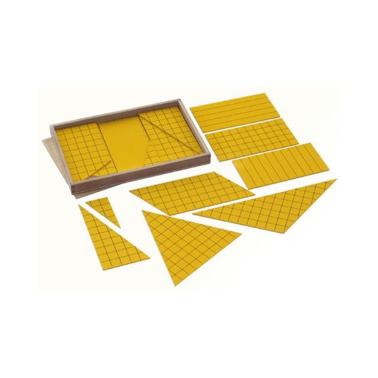 Montessori Montessori Outlet Yellow Triangles for Area