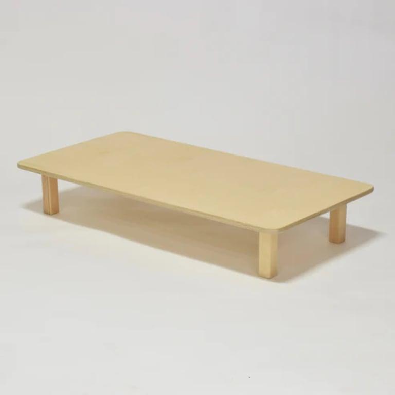 Montessori RAD Children's Furniture Chowki Rectangle Table 36 x 24 x 8 Inches