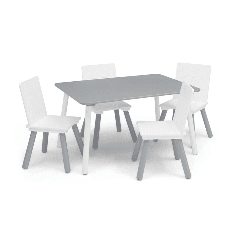 Montessori Delta Children Kids Table and 4 Chairs Set