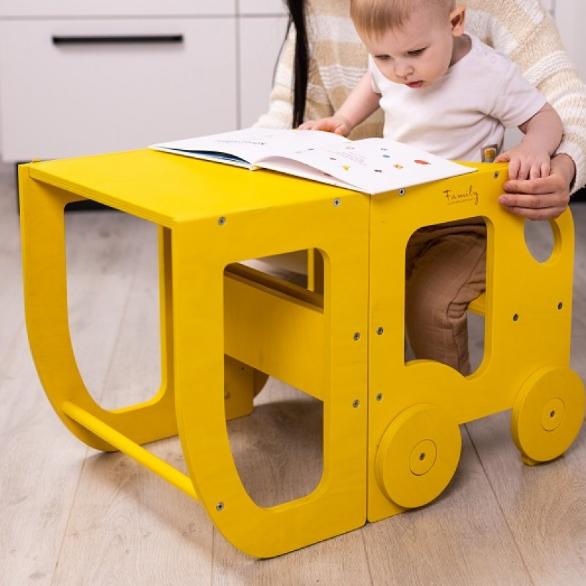 Montessori Family SCL Car Learning Tower Bumblebee