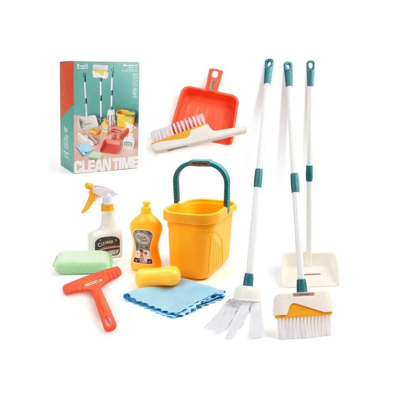 Montessori Seaside-Montessori Kids Cleaning Set Yellow