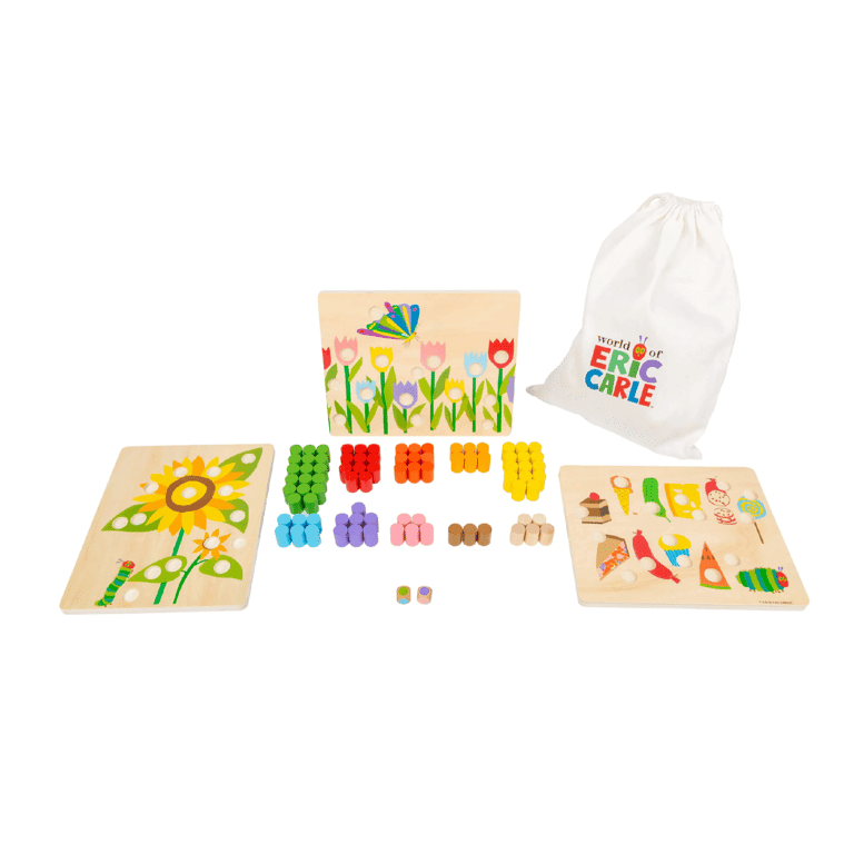 Montessori Small Foot Very Hungry Caterpillar Color Sorter