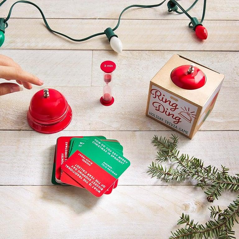 Montessori Mud Pie Kid's Christmas Trivia Bell Game