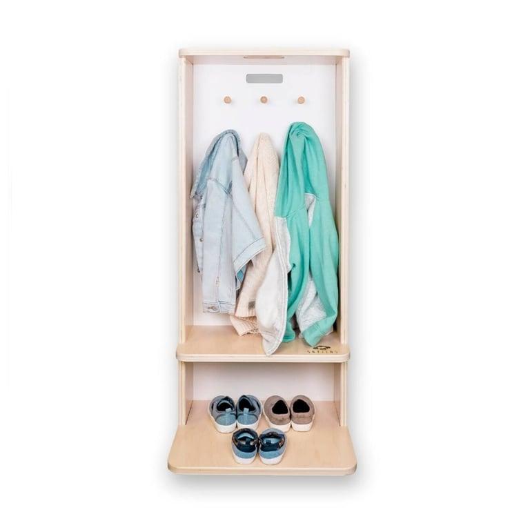 Montessori Sapiens Child Mango Coat & Shoe Rack