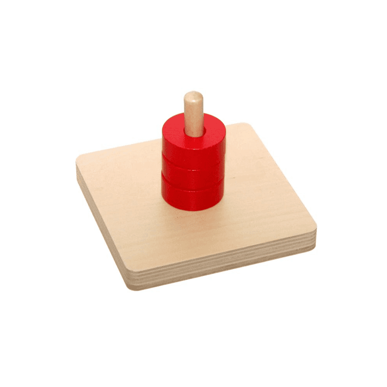 Montessori Kid Advance Montessori Discs on Vertical Dowel