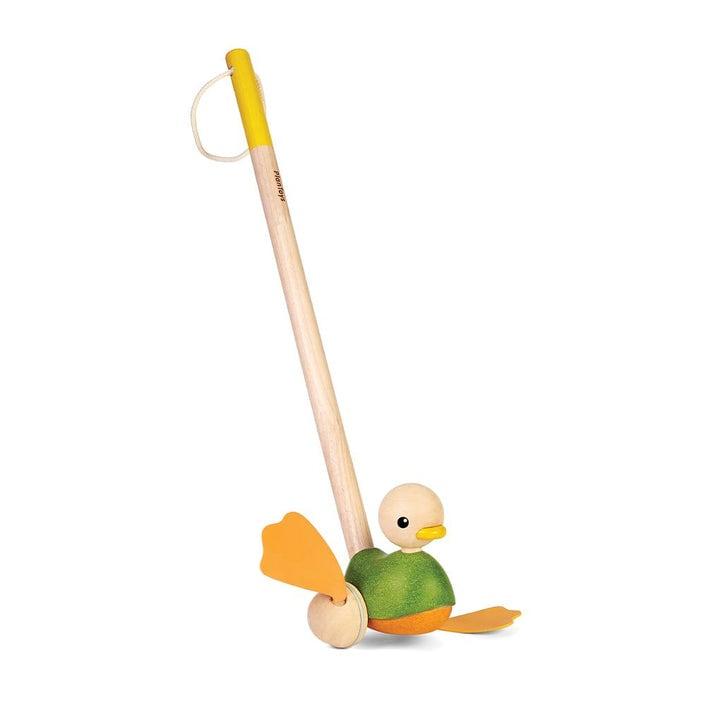 Montessori PlanToys Push Along Duck