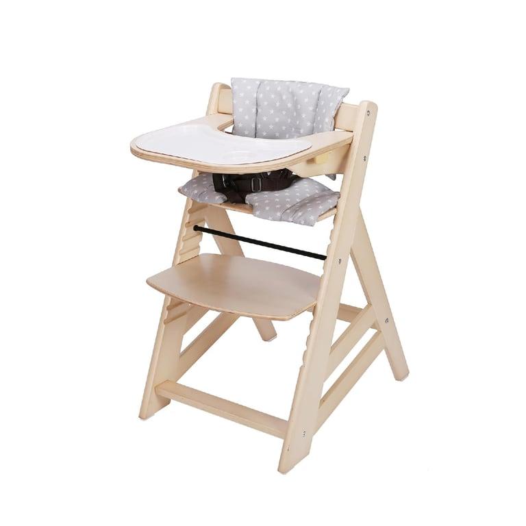 Montessori Criblike 3-in-1 Convertible High Chair Natural