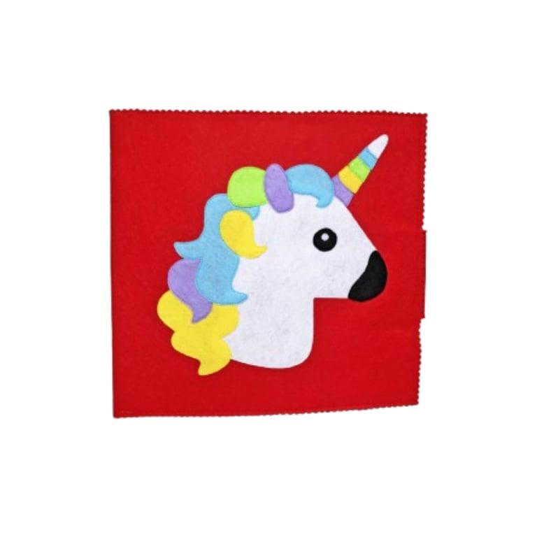 Montessori NONO Shop Personalised Felt Quiet Book Unicorn