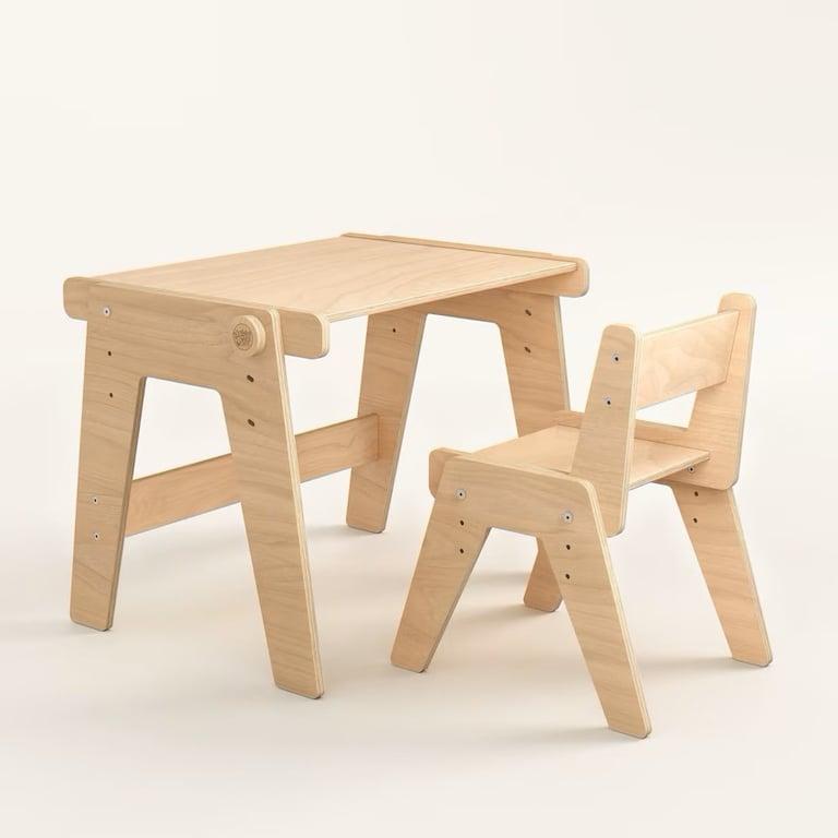 Montessori Busy Kids Table and Chair