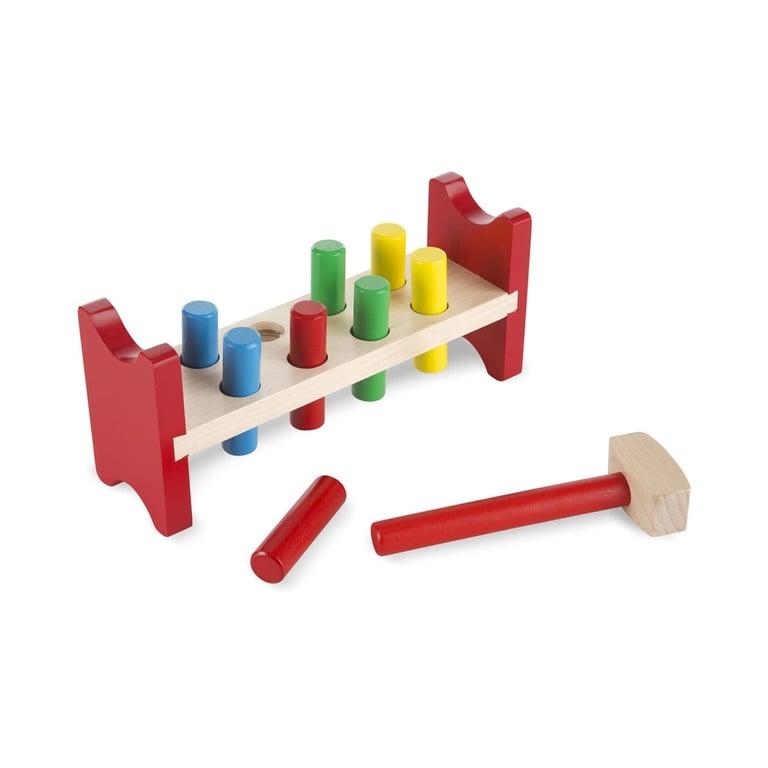 Montessori Melissa & Doug Wooden Hammering Toys Deluxe