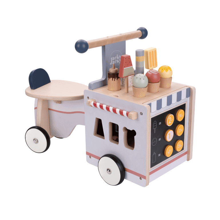 Montessori Jack & Jacky Balance Bike Ice Cream Cart