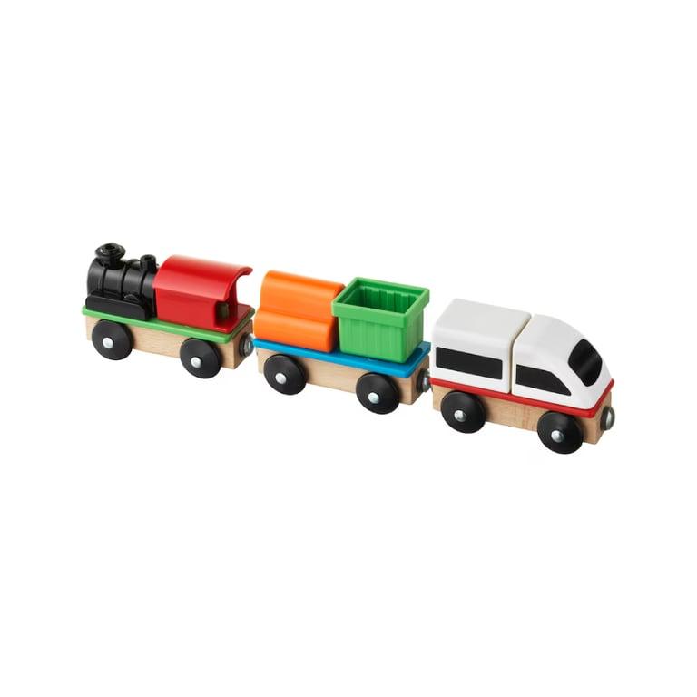 Montessori IKEA LILLABO 3-Piece Train Set