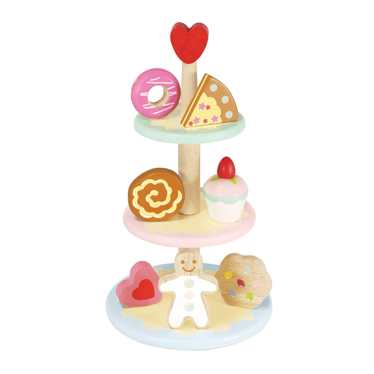 Montessori Le Toy Van Honeybake Collection 3-Tier Cake Stand Set