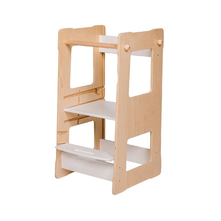 Montessori Woodjoy Learning Tower PIC White