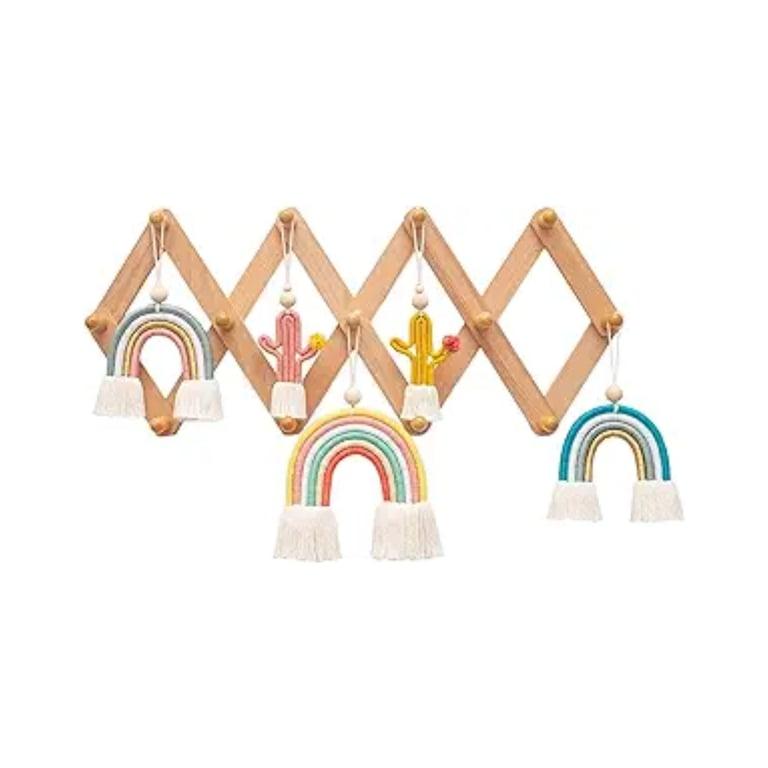 Montessori Mila Millie Expandable Mounted Coat Hanger