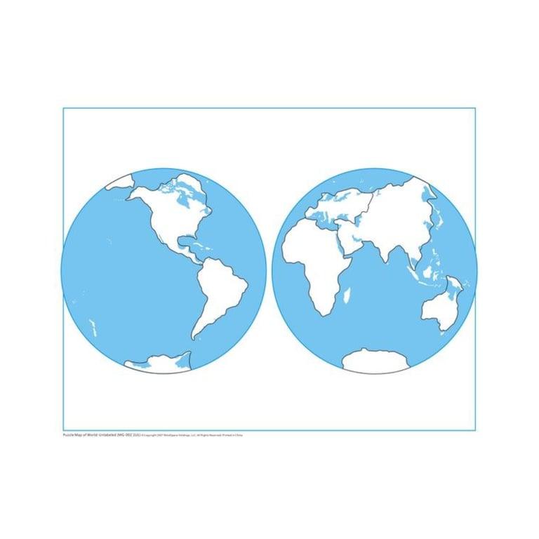 Montessori Montessori Outlet World Control Map Unlabeled