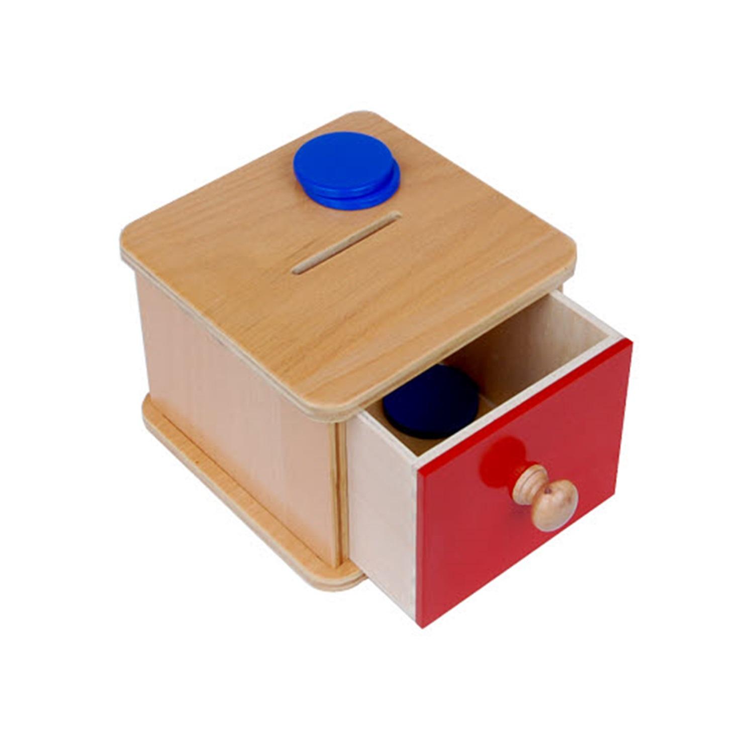 Montessori E&#038;O Montessori Imbucare Box With Disc