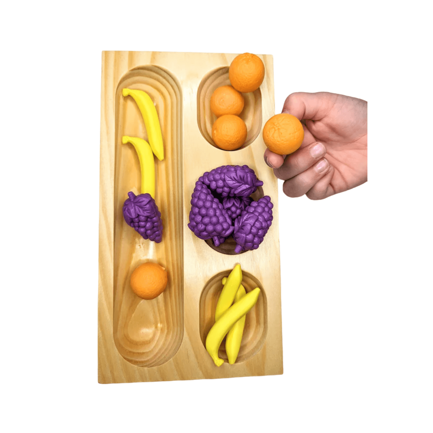 Montessori Montessori N’ Such Fruits 3-Compartment Kit