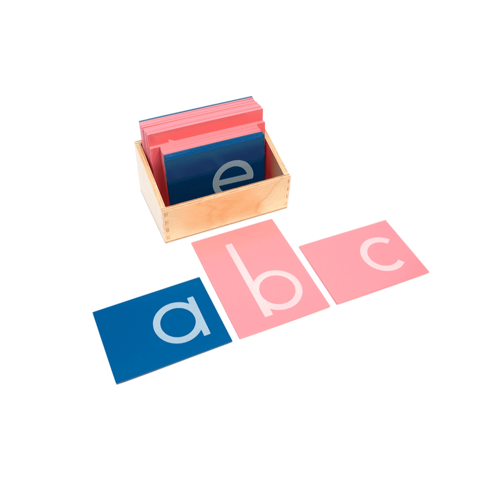 Montessori Alison&#8217;s Montessori Lowercase Sandpaper Letters Print