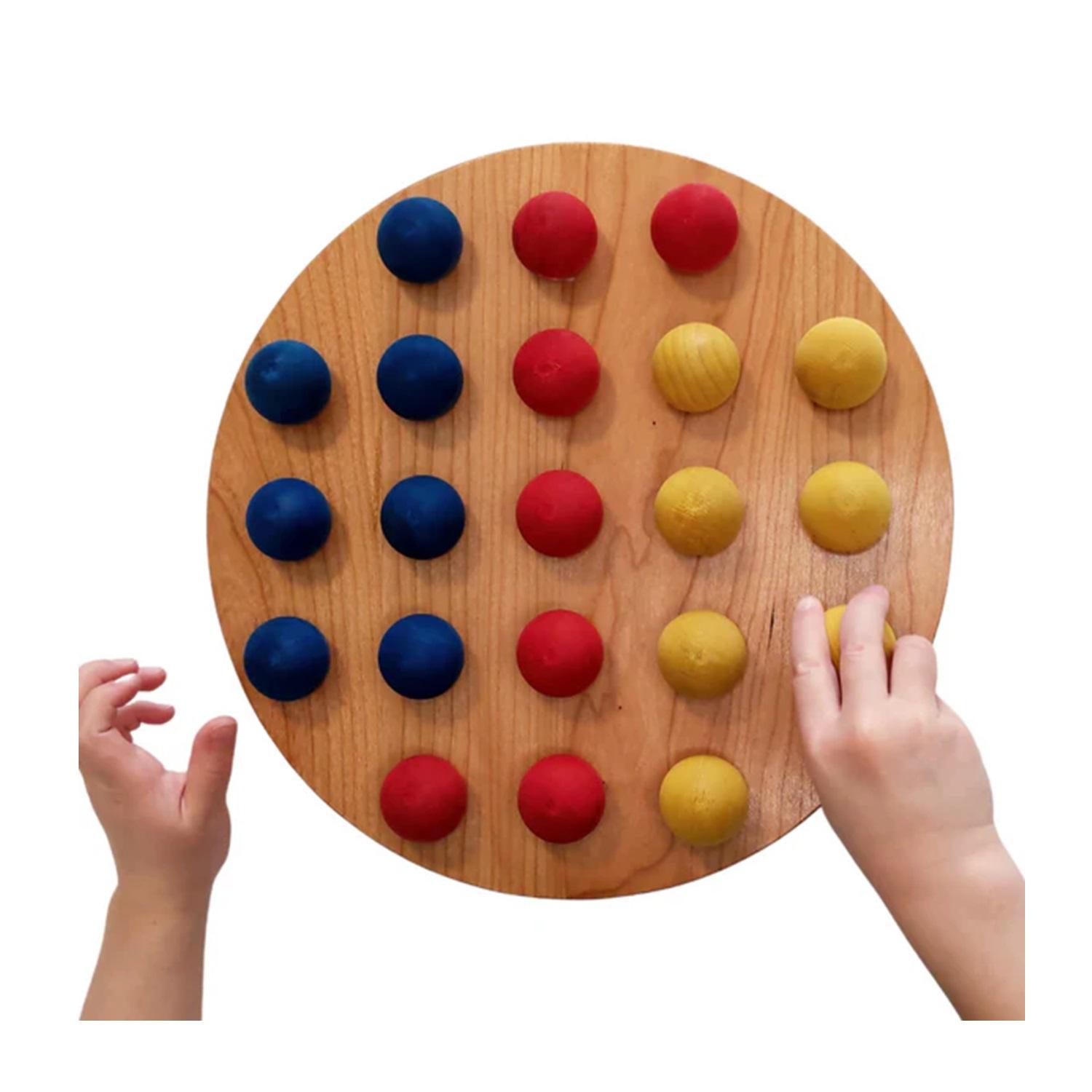 Montessori Montessori N’ Such Jumbo Wood Knob Pegboard Set