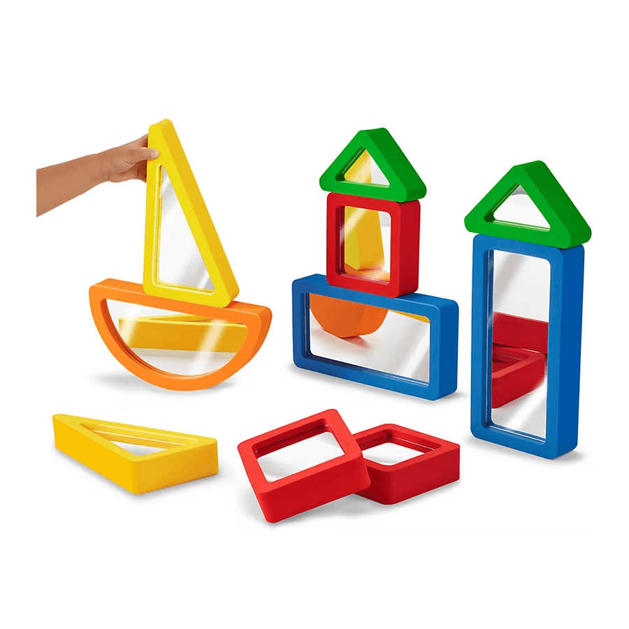 Montessori Lakeshore Soft & Safe Mirror Blocks