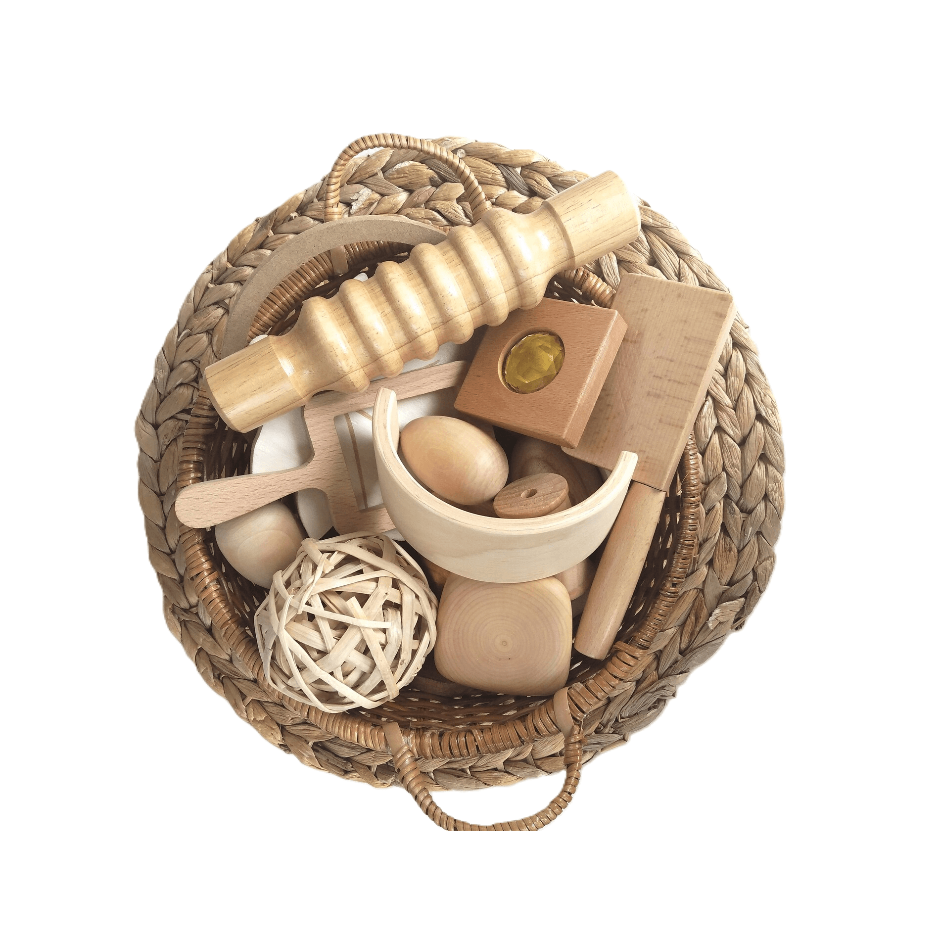 Montessori Gali Jewels Treasure Basket