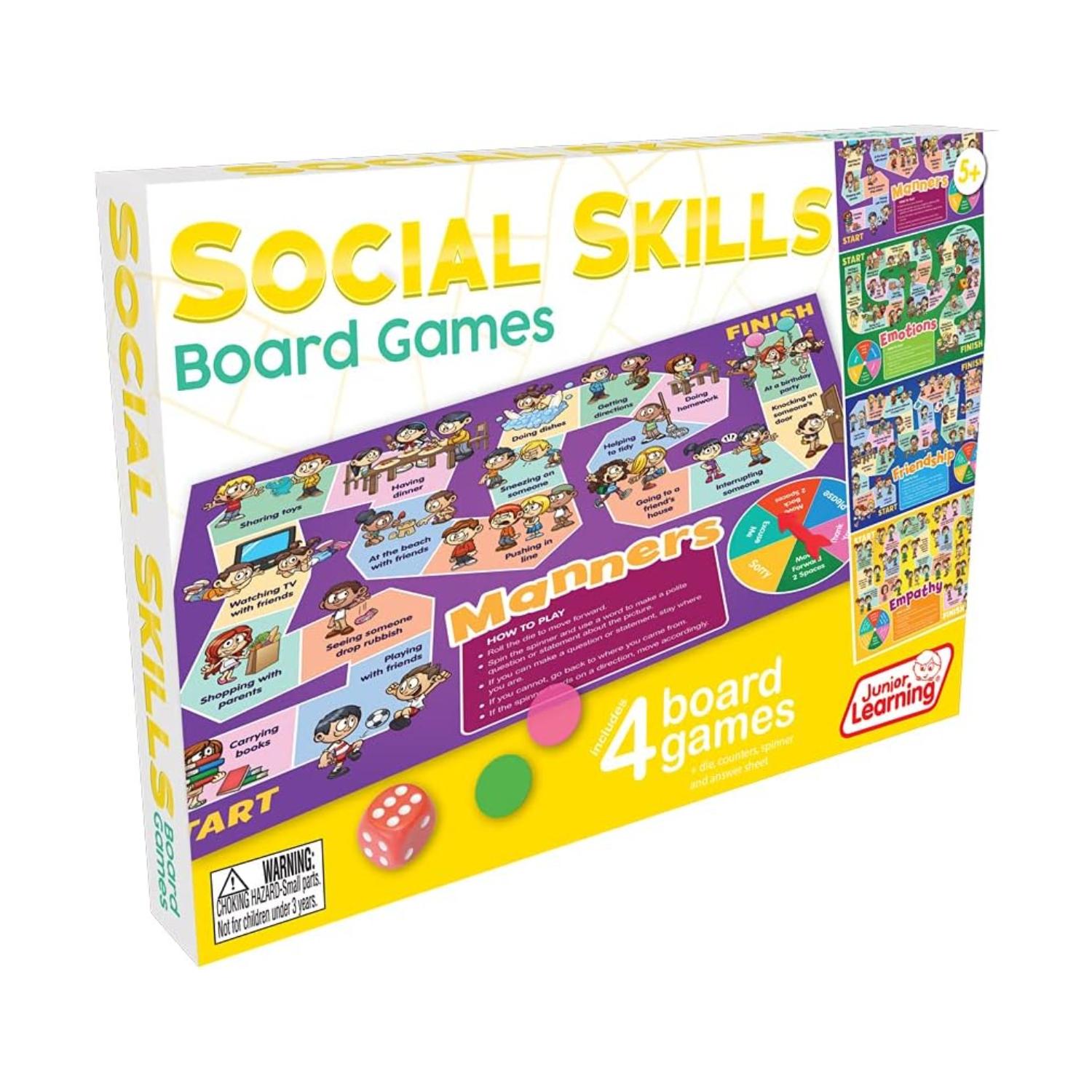 Montessori Junior Learning Social Skills Board Games