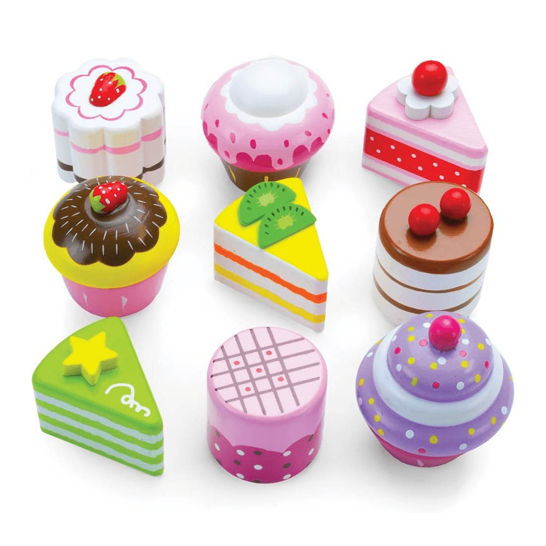 Montessori Imagination Generation Cupcake and Mini Cake Petit Four Set