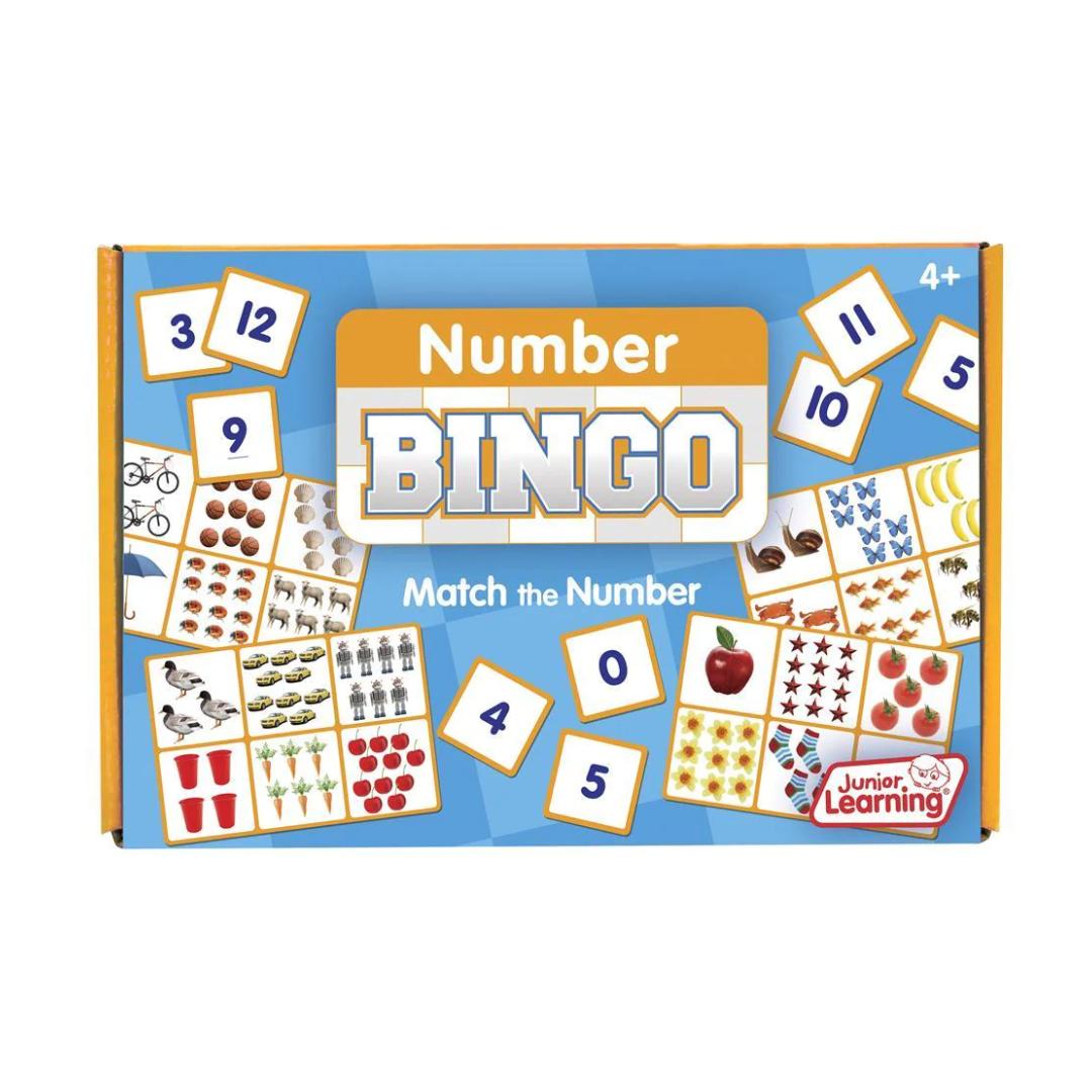 Montessori Junior Learning Number Bingo