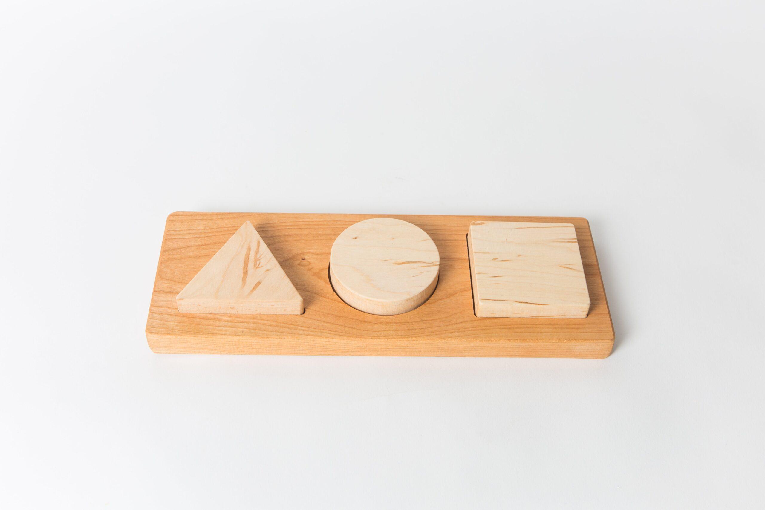 Montessori Heir+Loom Kids First Shape Puzzle Chunky