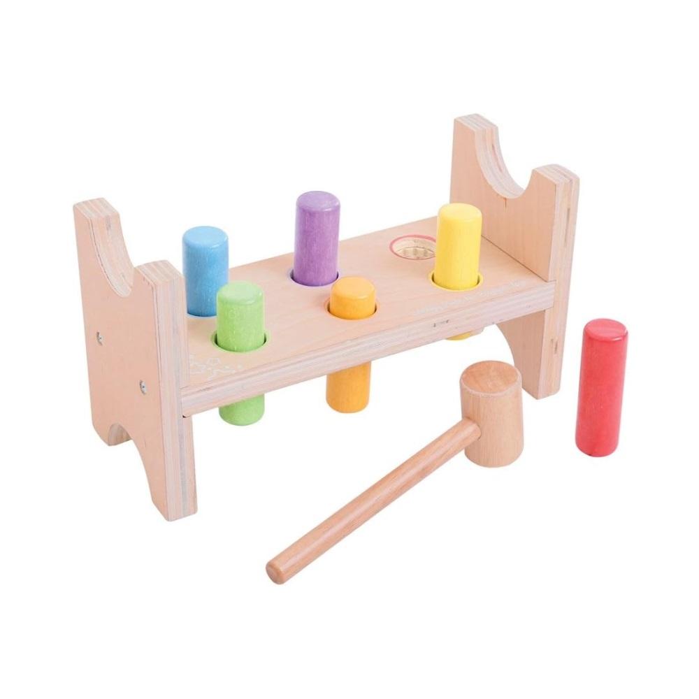 Montessori Bigjigs Toys First Hammer Bench