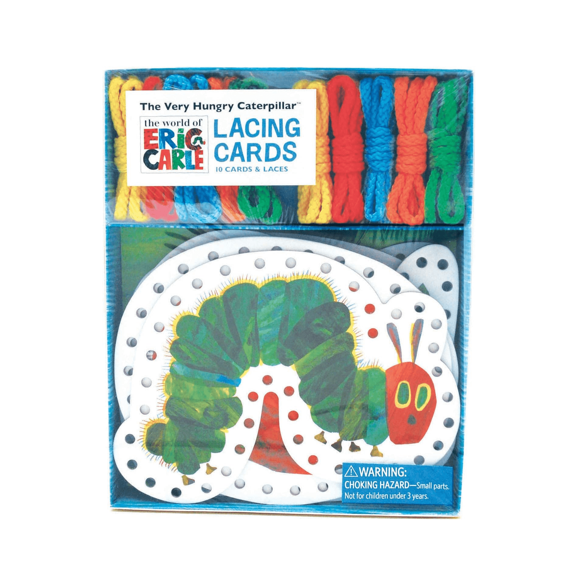 Montessori The World of Eric Carle the Very Hungry Caterpillar Lacing Cards