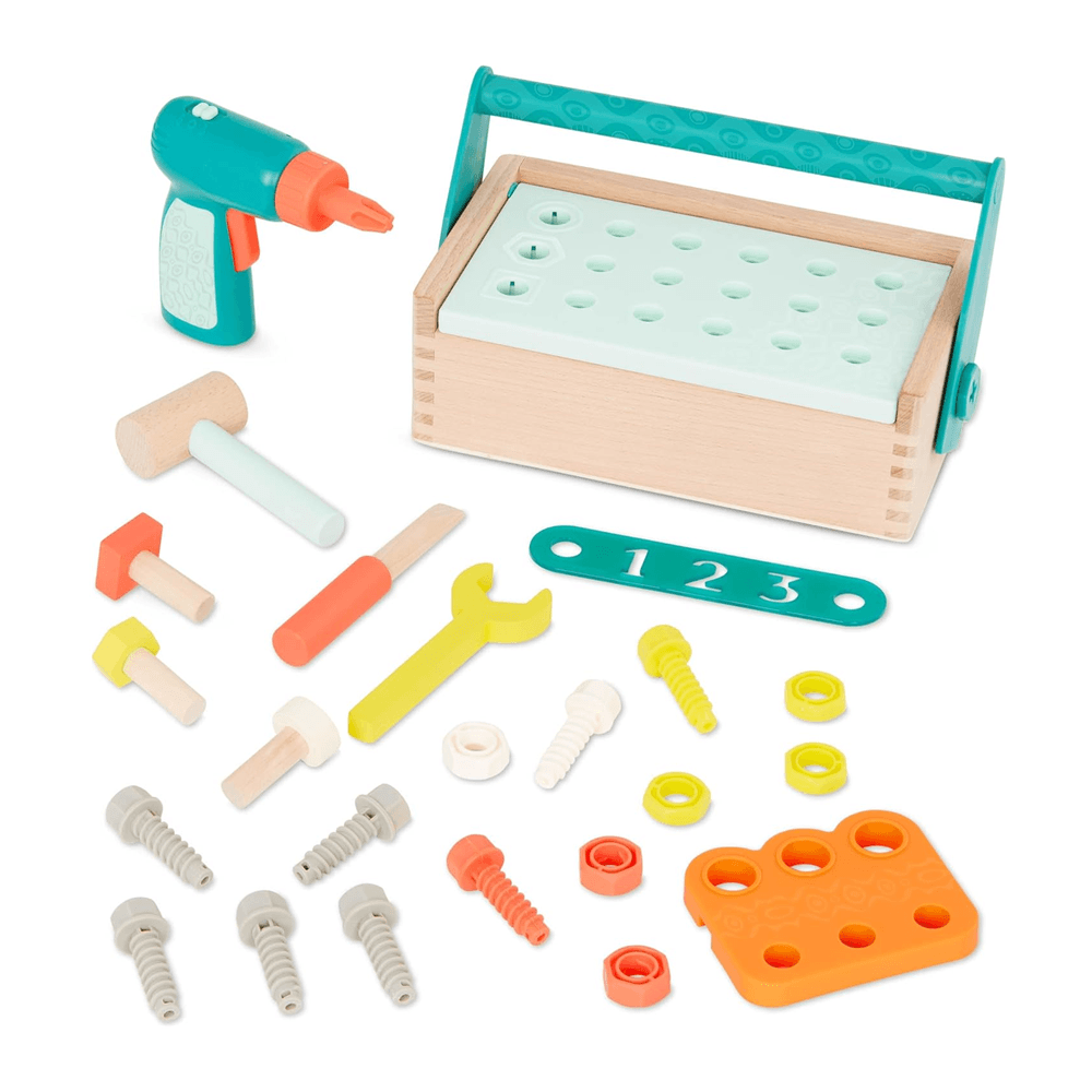 Montessori B. toys Fix ‘n’ Play Kit Tool Box
